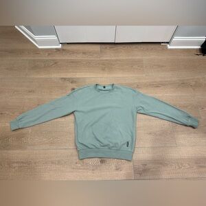 COMFRT Sage Green Waffle Lounge Long Sleeve